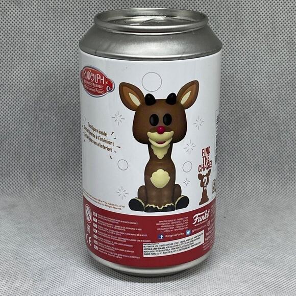 Funko Soda 2021 Rudolph the Red Nose Reindeer Pog & Vinyl Figures - Picture 7 of 7